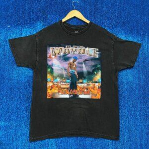 Lil Wayne Tha Block is Hot Album Cover Art Hip Hop Tee L